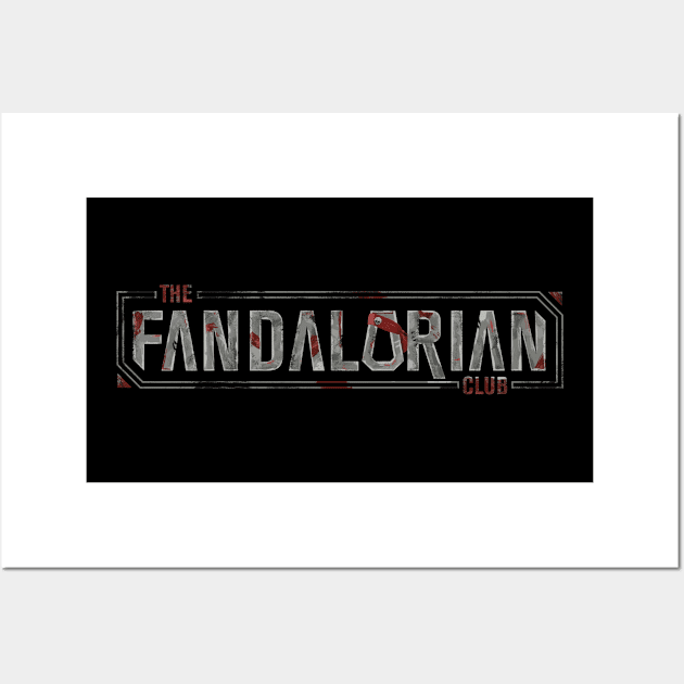 The Fandalorian Club Wall Art by Jake Berlin